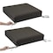 Classic Accessories Ravenna Water-Resistant 25x25x5" Patio Seat Cushion Cover, Espresso 60-351-016601-RT - alternate 8